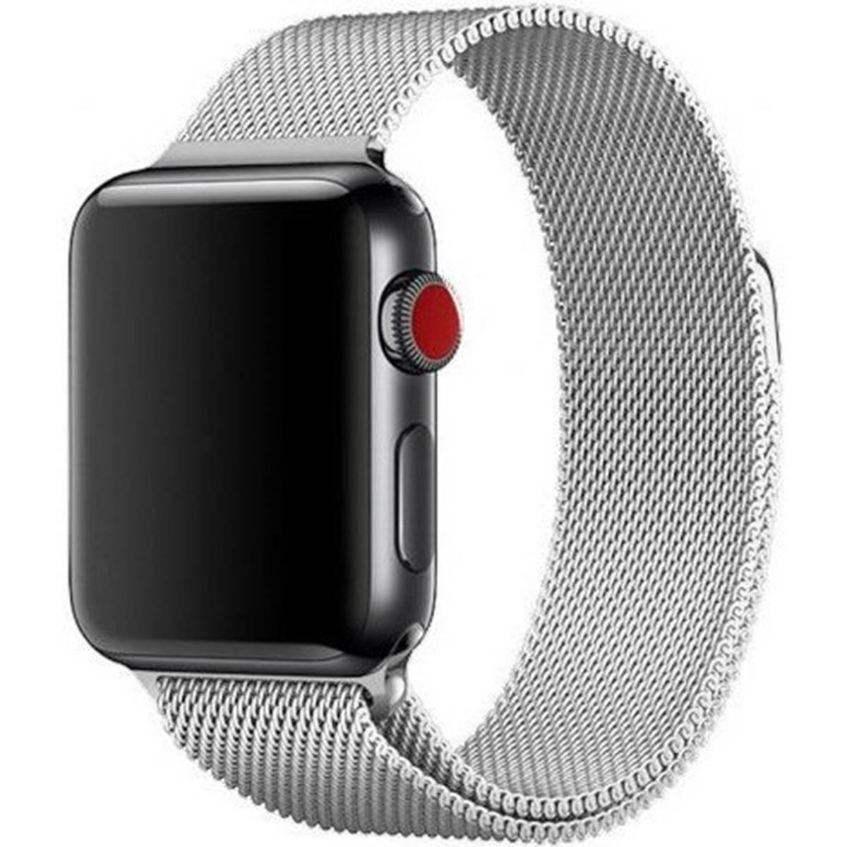 WiWu Milanaise-Armband für Apple Watch | 44/45/46/49 mm - Silber