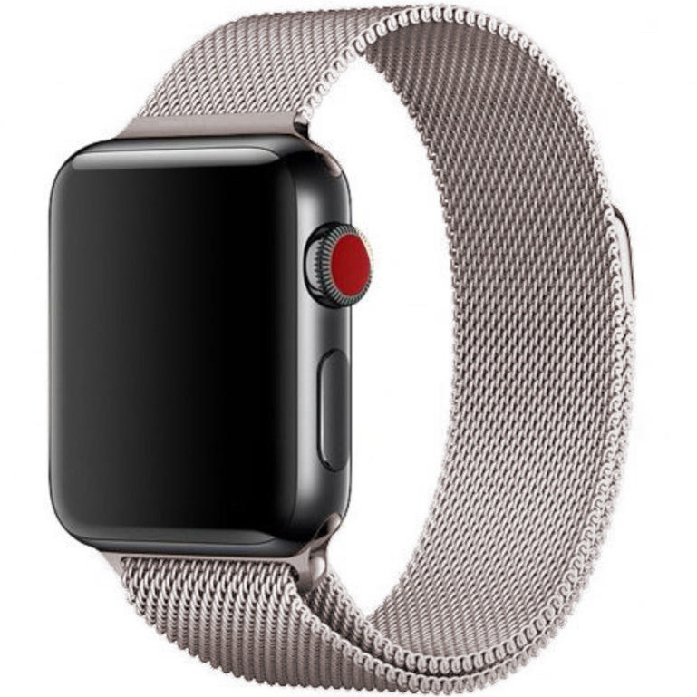 WiWu Milanaise-Armband für Apple Watch | 38/40/41/42 mm - Starlight