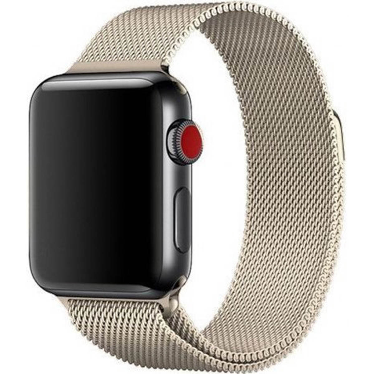 WiWu Milanaise-Armband für Apple Watch | 44/45/46/49 mm - Champagne