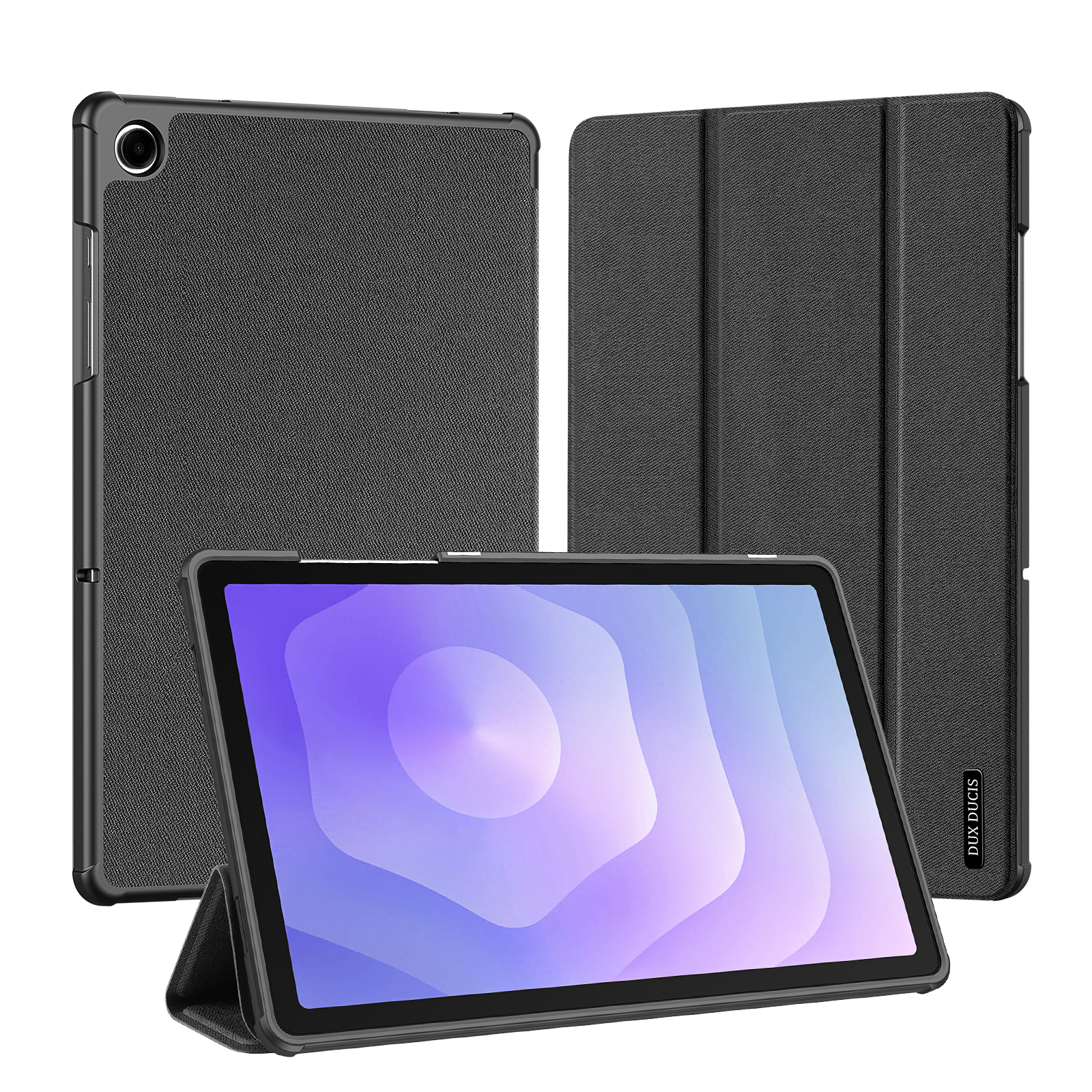 Dux Ducis Domo Klapphülle für das Samsung Galaxy Tab A11 Plus - Schwarz