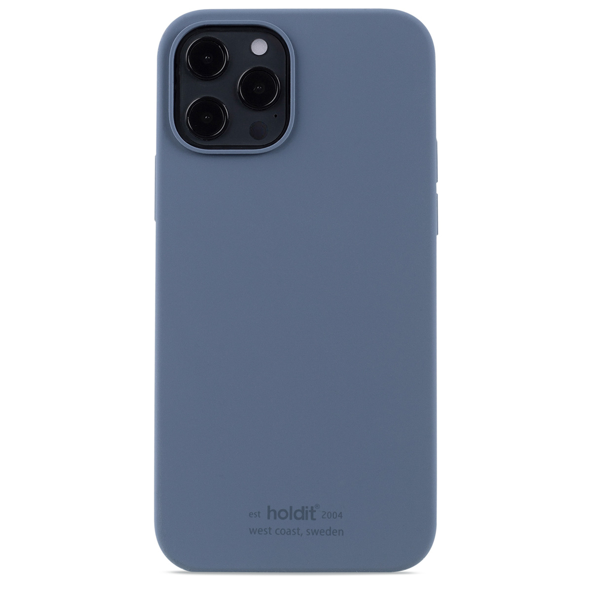 Holdit Silicone Case für das Apple iPhone 12 (Pro) - Pacific Blue