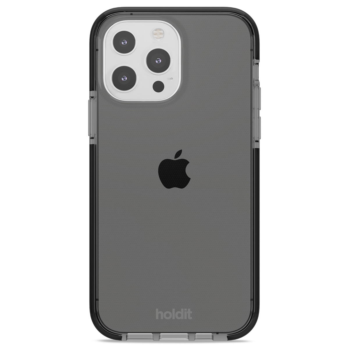 Holdit Seethru Case für das Apple iPhone 13 Pro - Schwarz