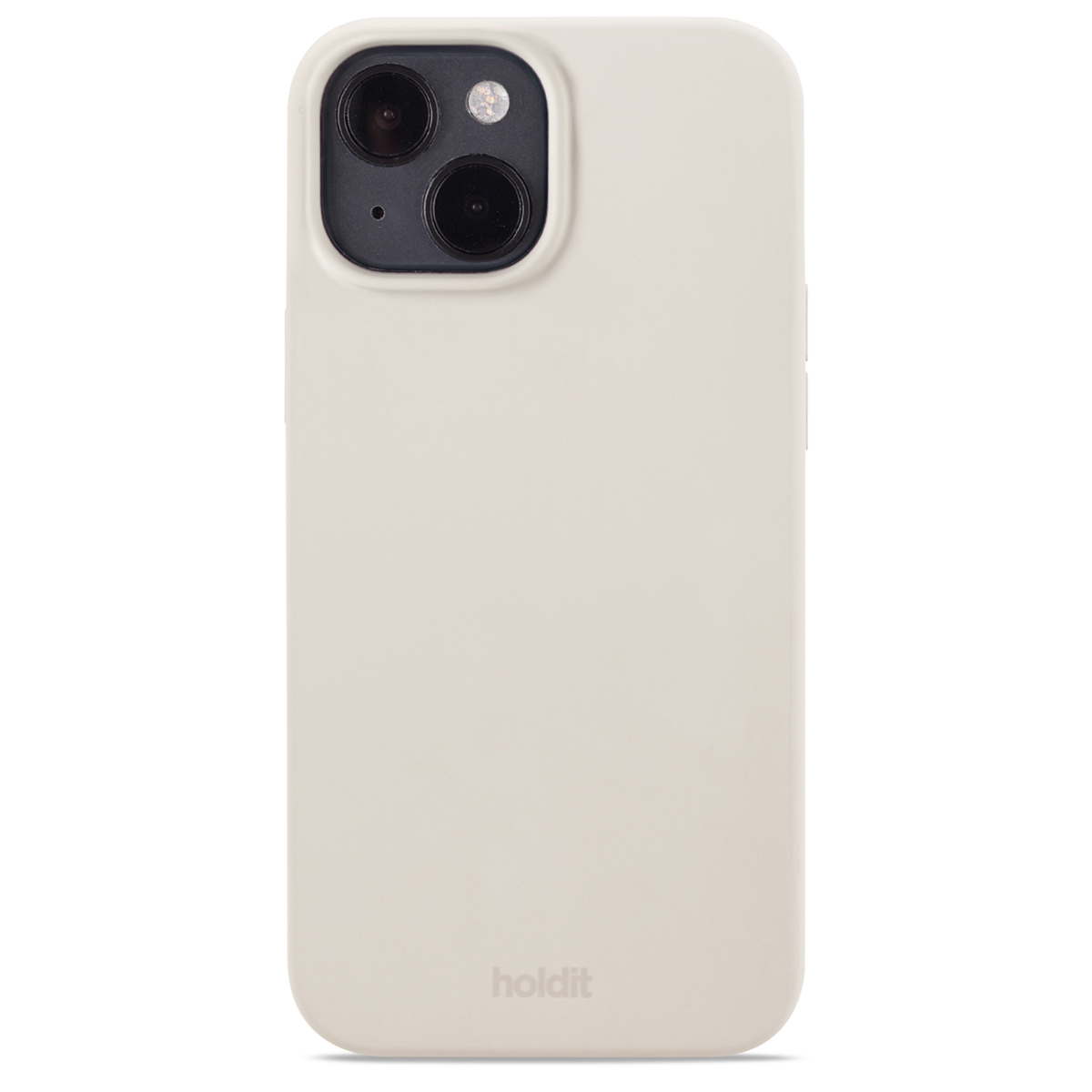 Holdit Silicone Case für das Apple iPhone 14 / 13 - Light Beige