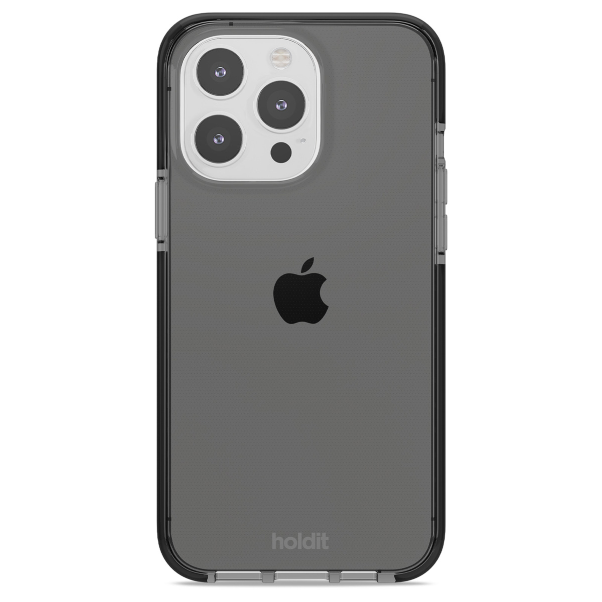 Holdit Seethru Case für das Apple iPhone 14 Pro Max - Schwarz