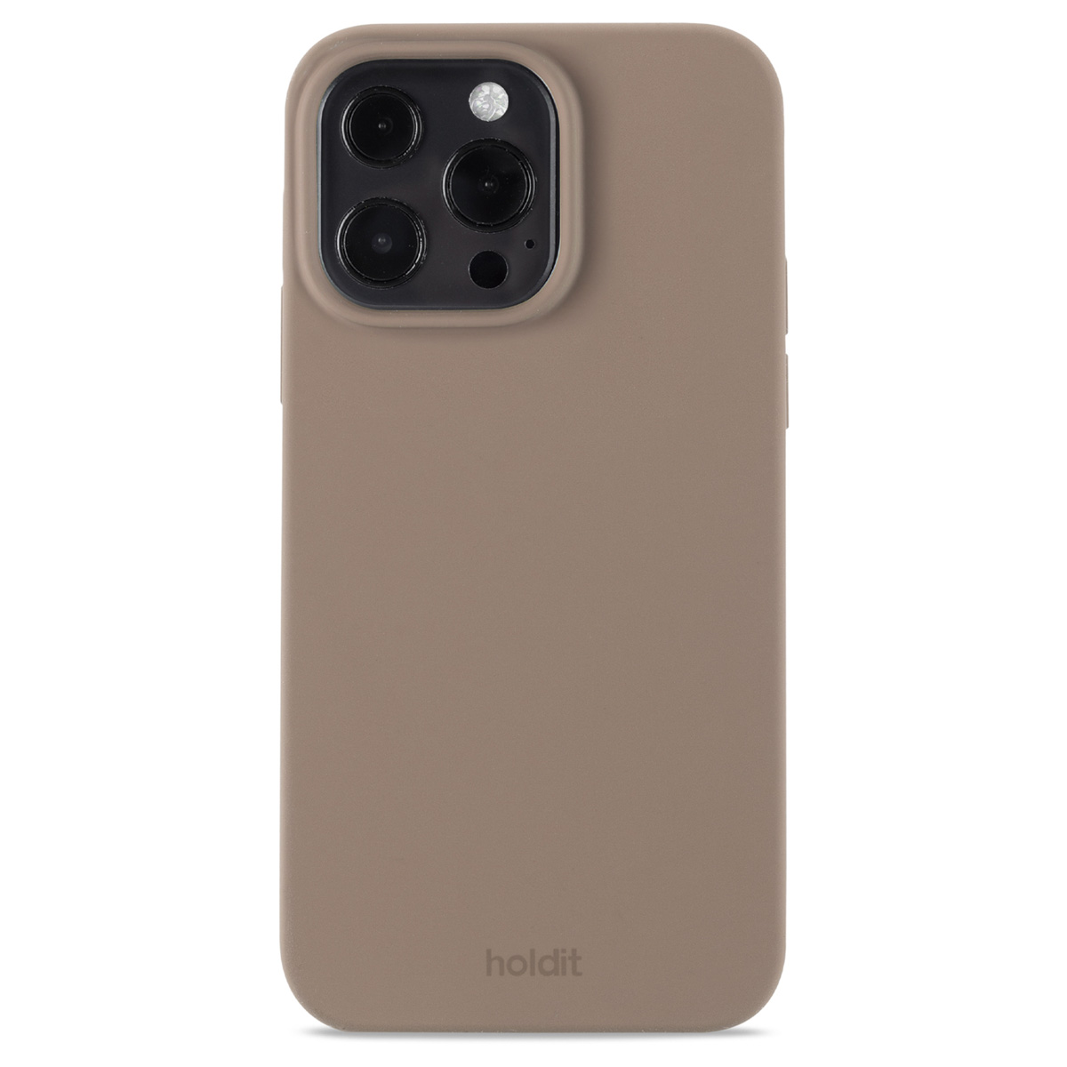 Holdit Silicone Case für das Apple iPhone 13 Pro - Mocha Brown