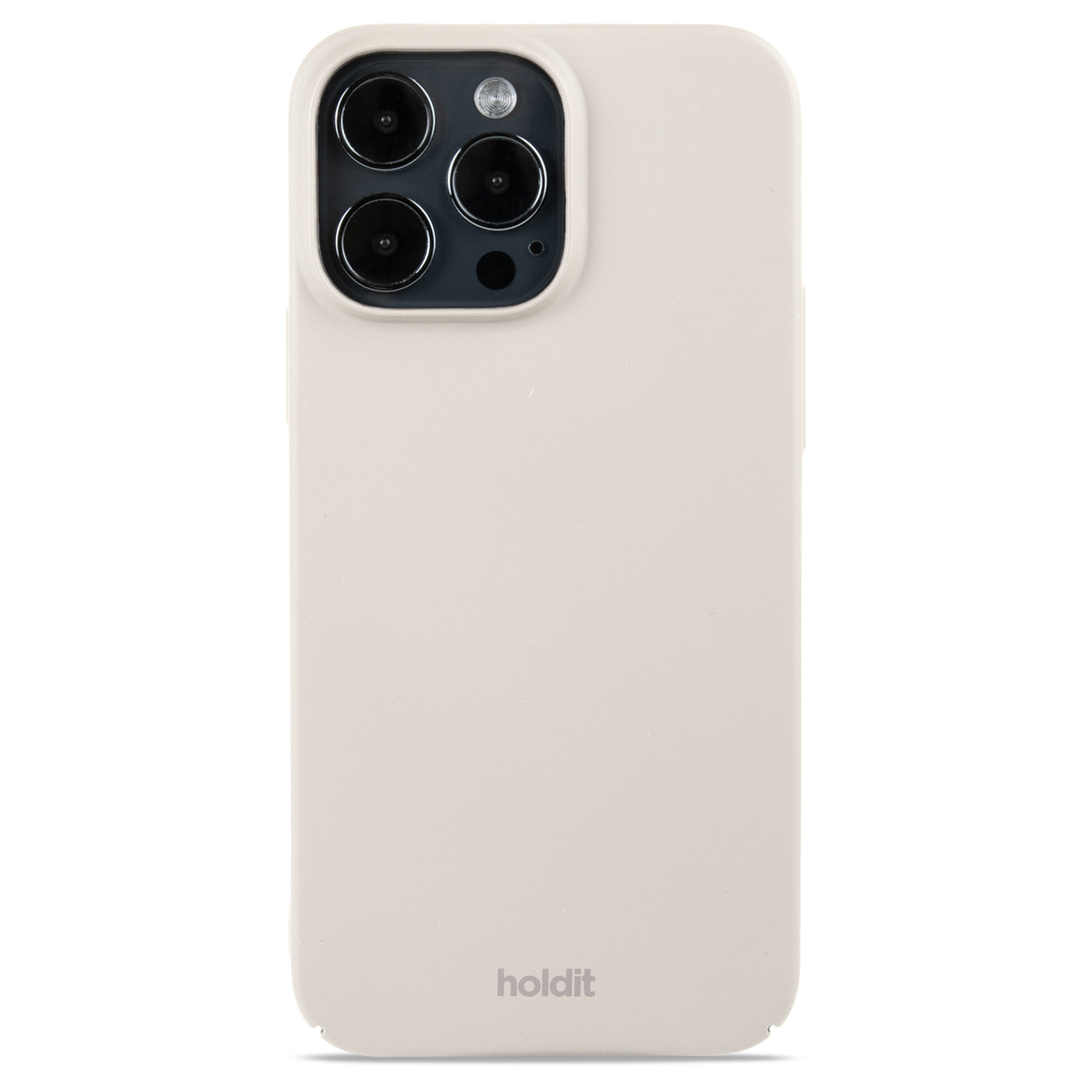 Holdit Slim Case für das Apple iPhone 15 Pro Max - Light Beige