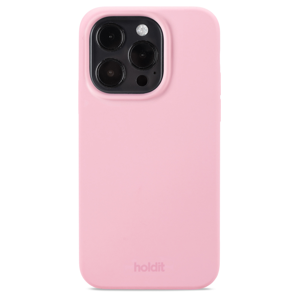 Holdit Silicone Case für das Apple iPhone 15 Pro - Pink