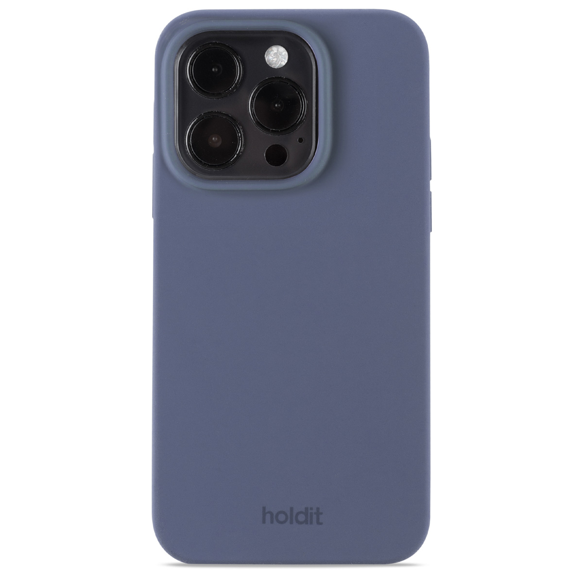Holdit Silicone Case für das Apple iPhone 15 Pro - Pacific Blue