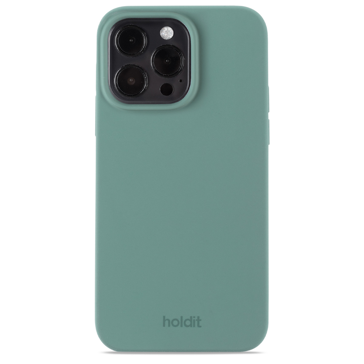 Holdit Silicone Case für das Apple iPhone 15 Pro Max - Moss Green