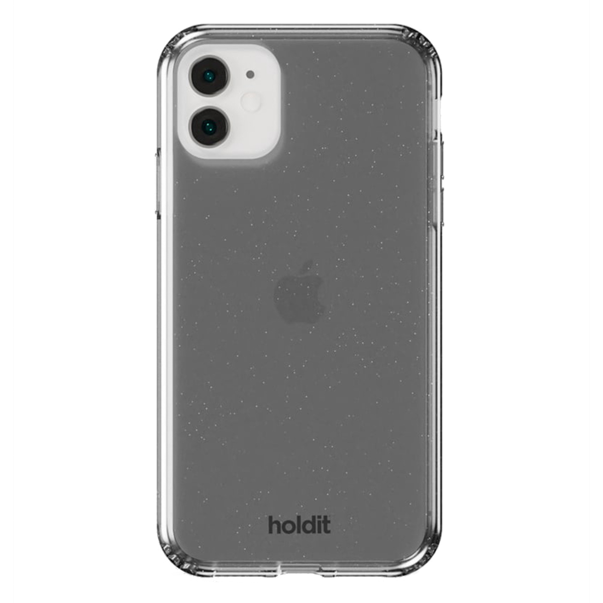 Holdit Glitzer Case für das Apple iPhone 11 / Xr - Schwarz