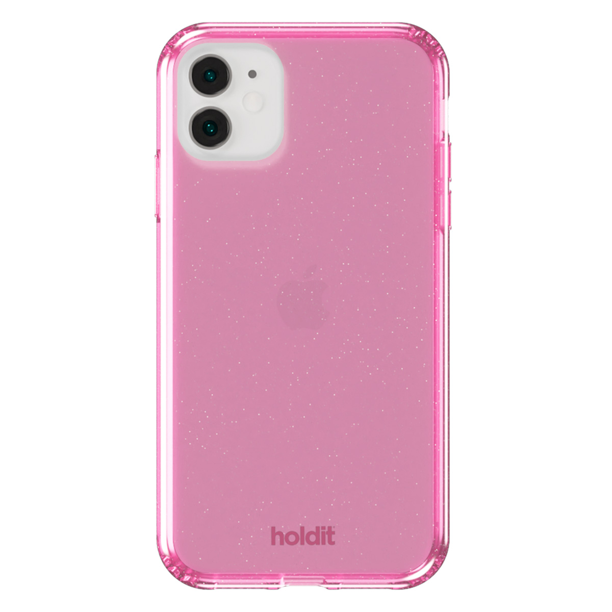 Holdit Glitzer Case für das Apple iPhone 11 / Xr - Rosa