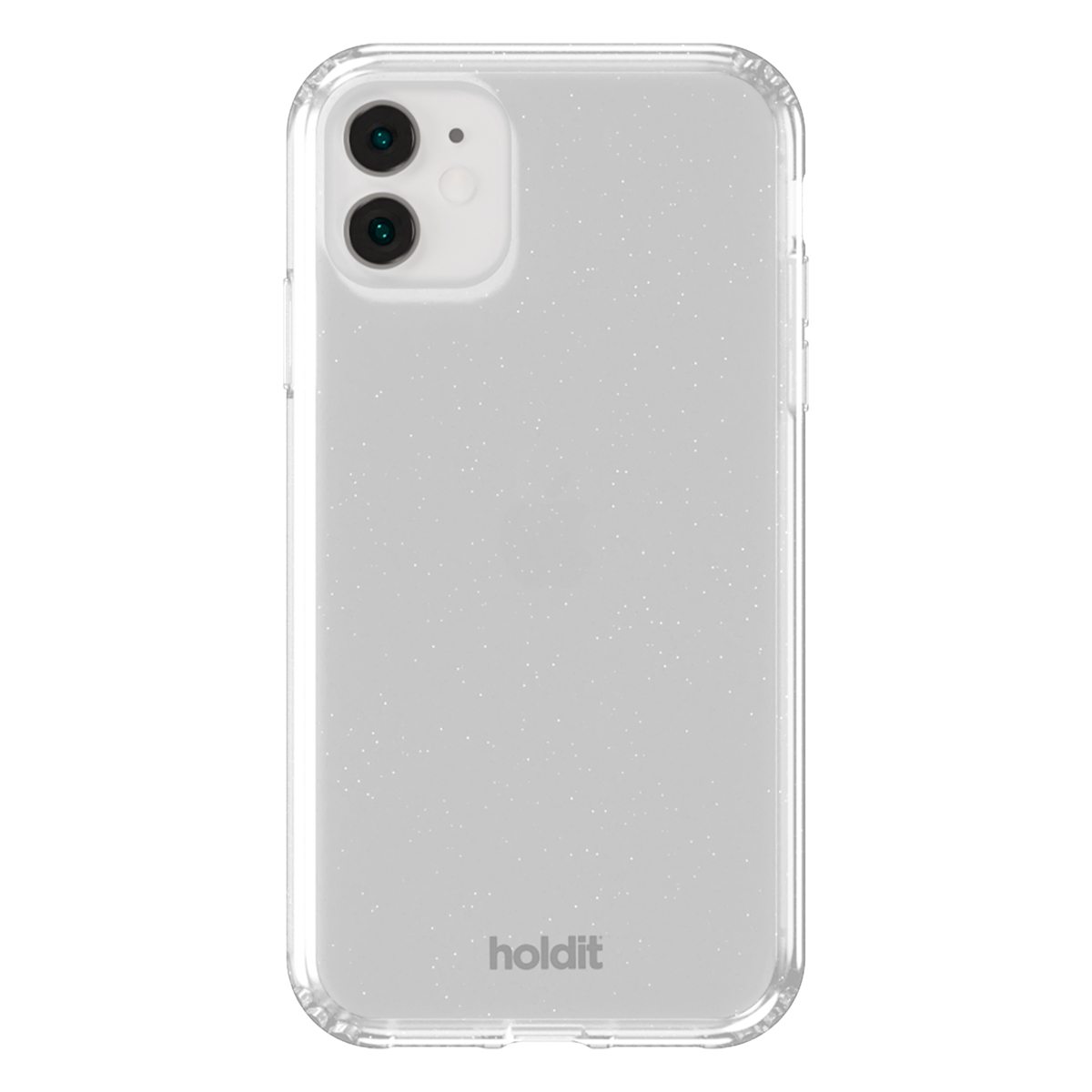Holdit Glitzer Case für das Apple iPhone 11 / Xr - Weiß