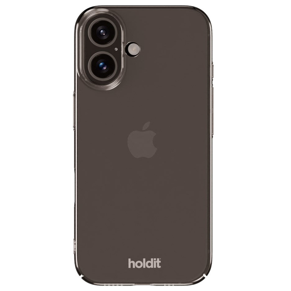 Holdit Slim Case für das Apple iPhone 16 Plus - Transparent