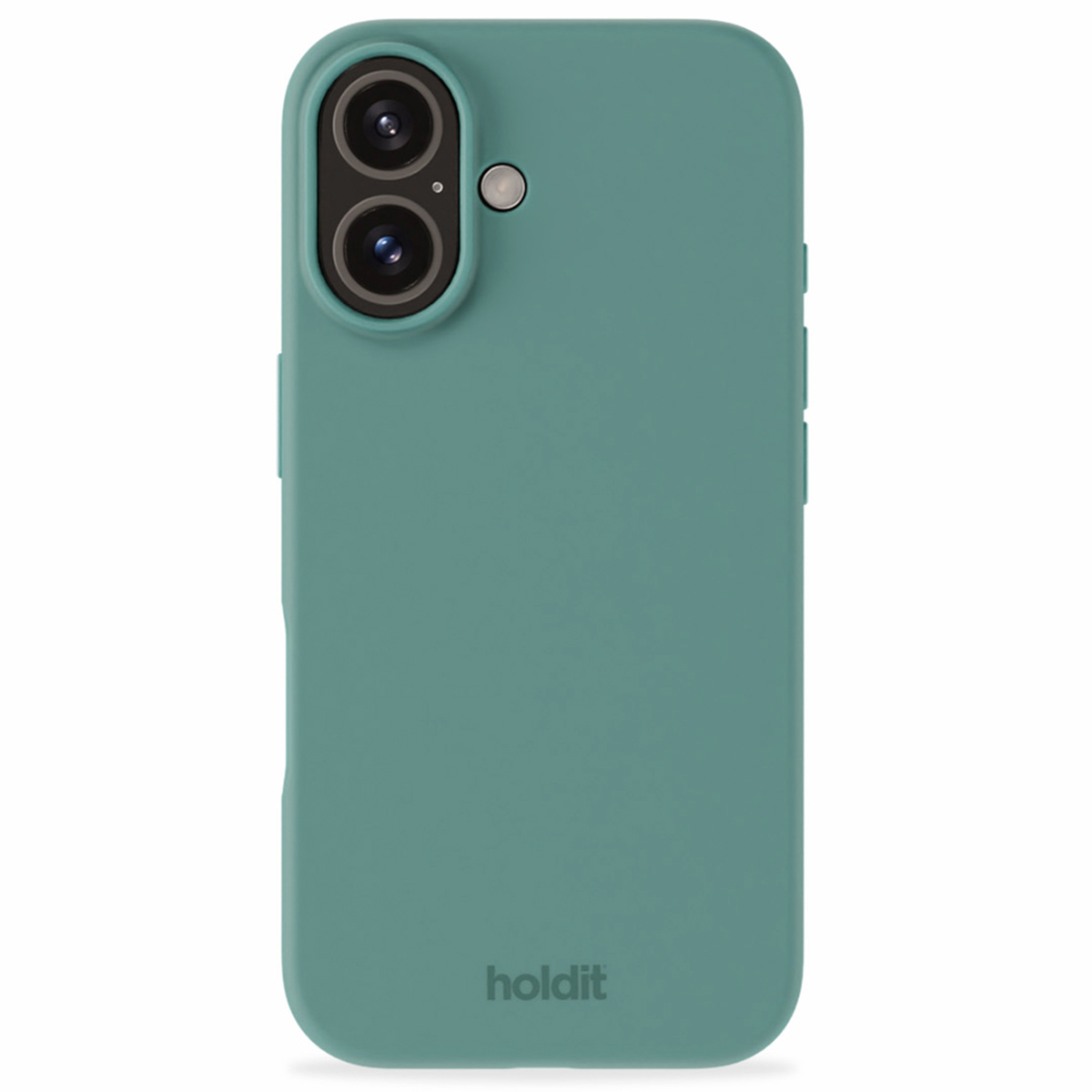 Holdit Silicone Case für das Apple iPhone 16 - Moss Green