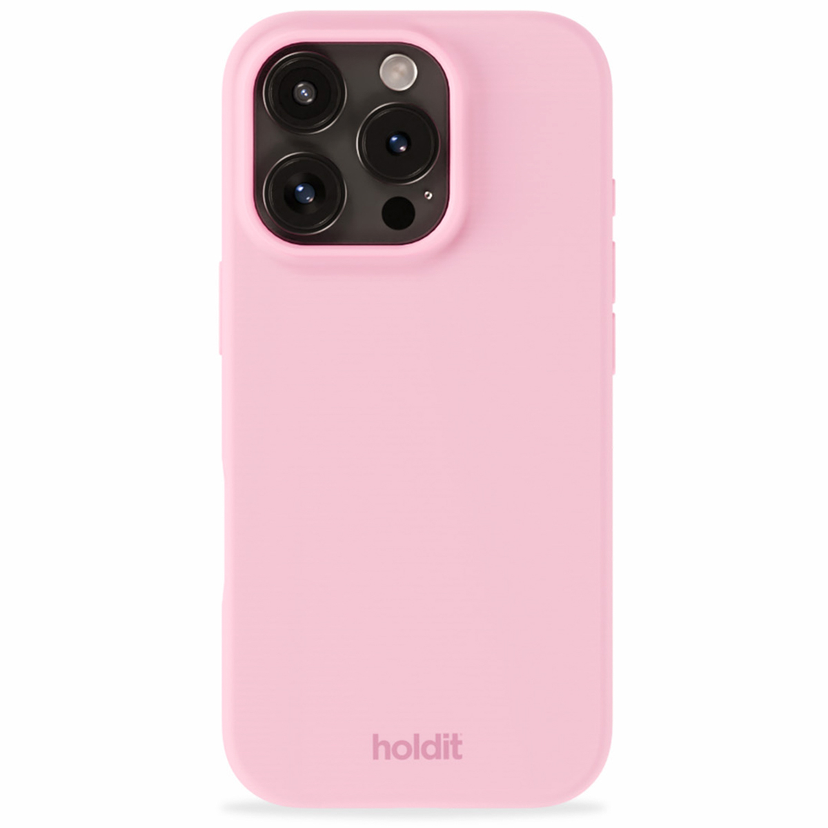 Holdit Silicone Case für das Apple iPhone 16 Pro - Pink