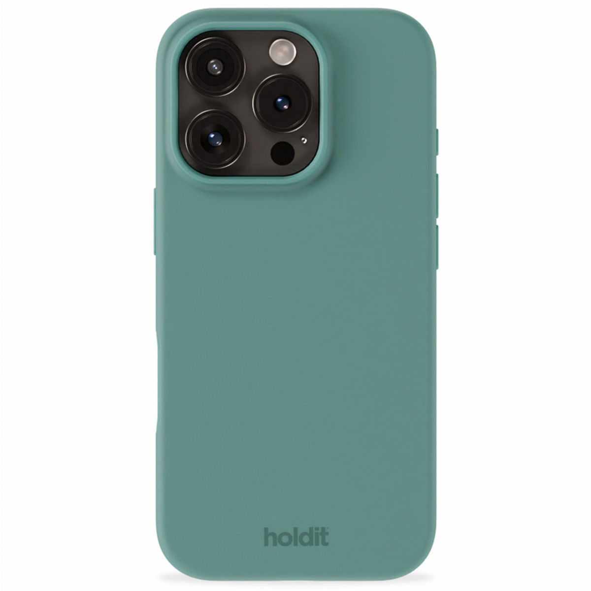 Holdit Silicone Case für das Apple iPhone 16 Pro - Moss Green