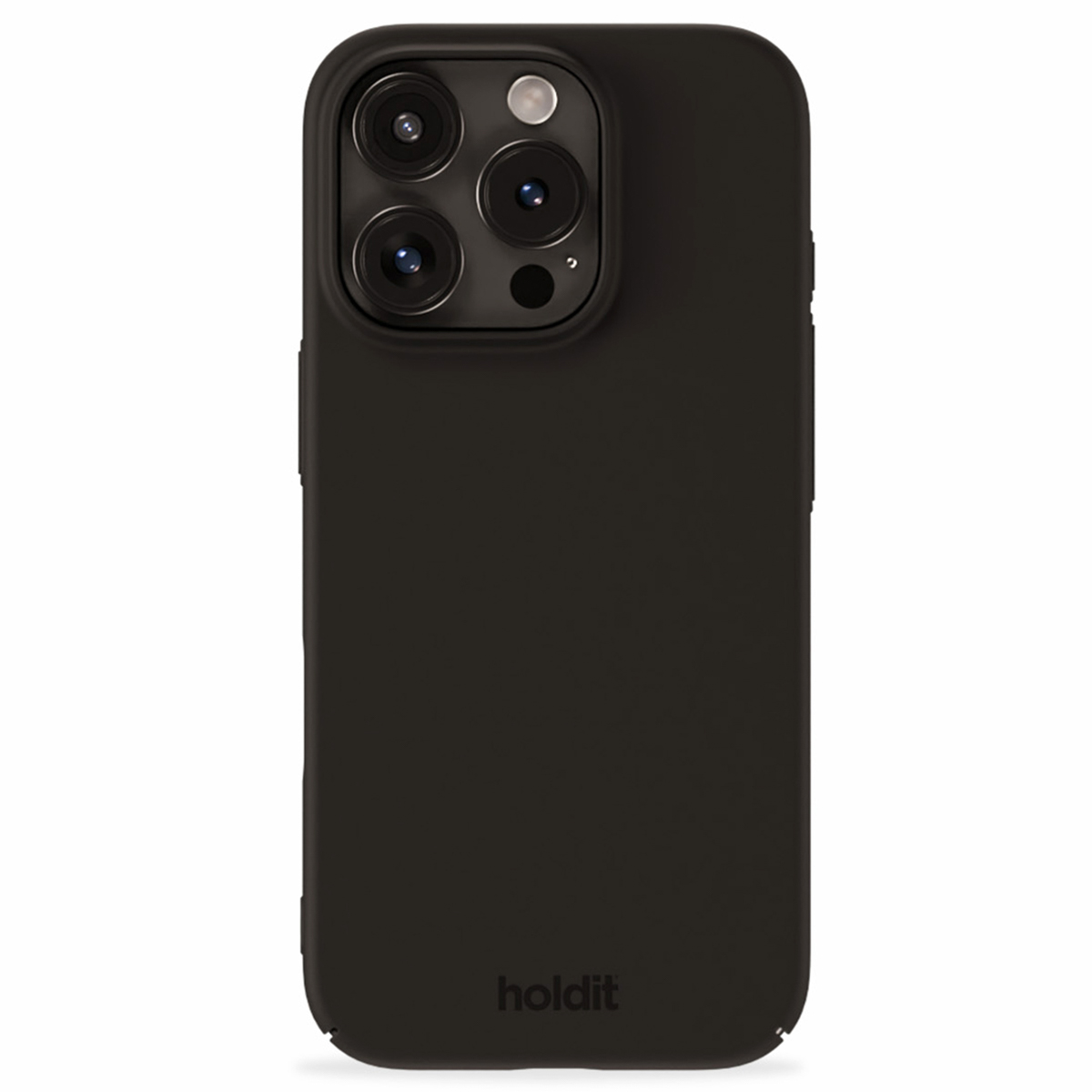 Holdit Slim Case für das Apple iPhone 16 Pro Max - Schwarz