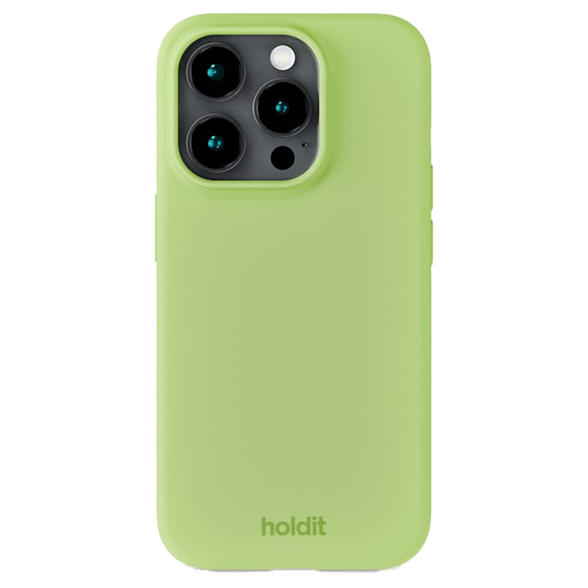 Holdit Silicone Case für das Apple iPhone 15 Pro Max - Matcha