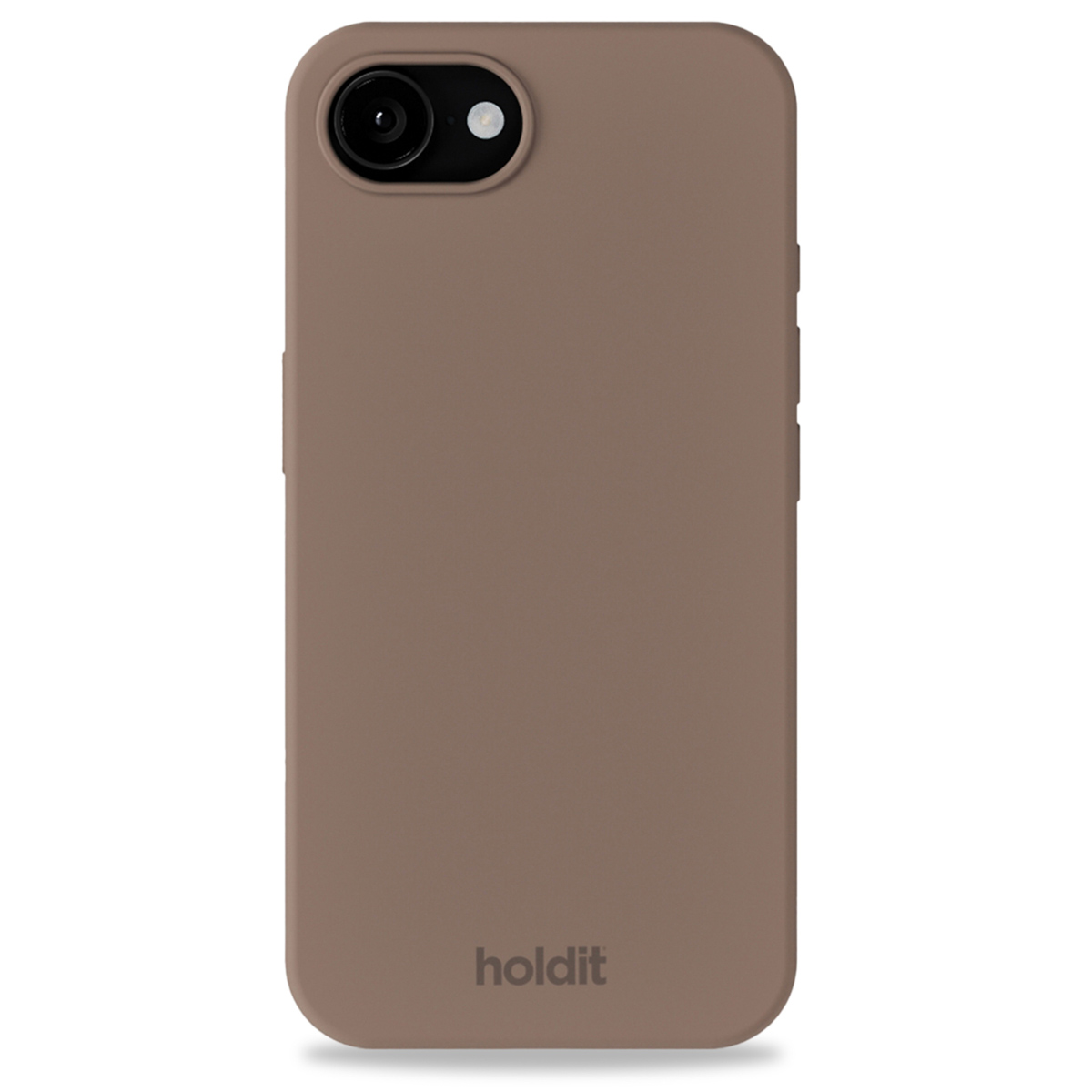 Holdit Silicone Case für das Apple iPhone 17e / 16e - Mocha Brown