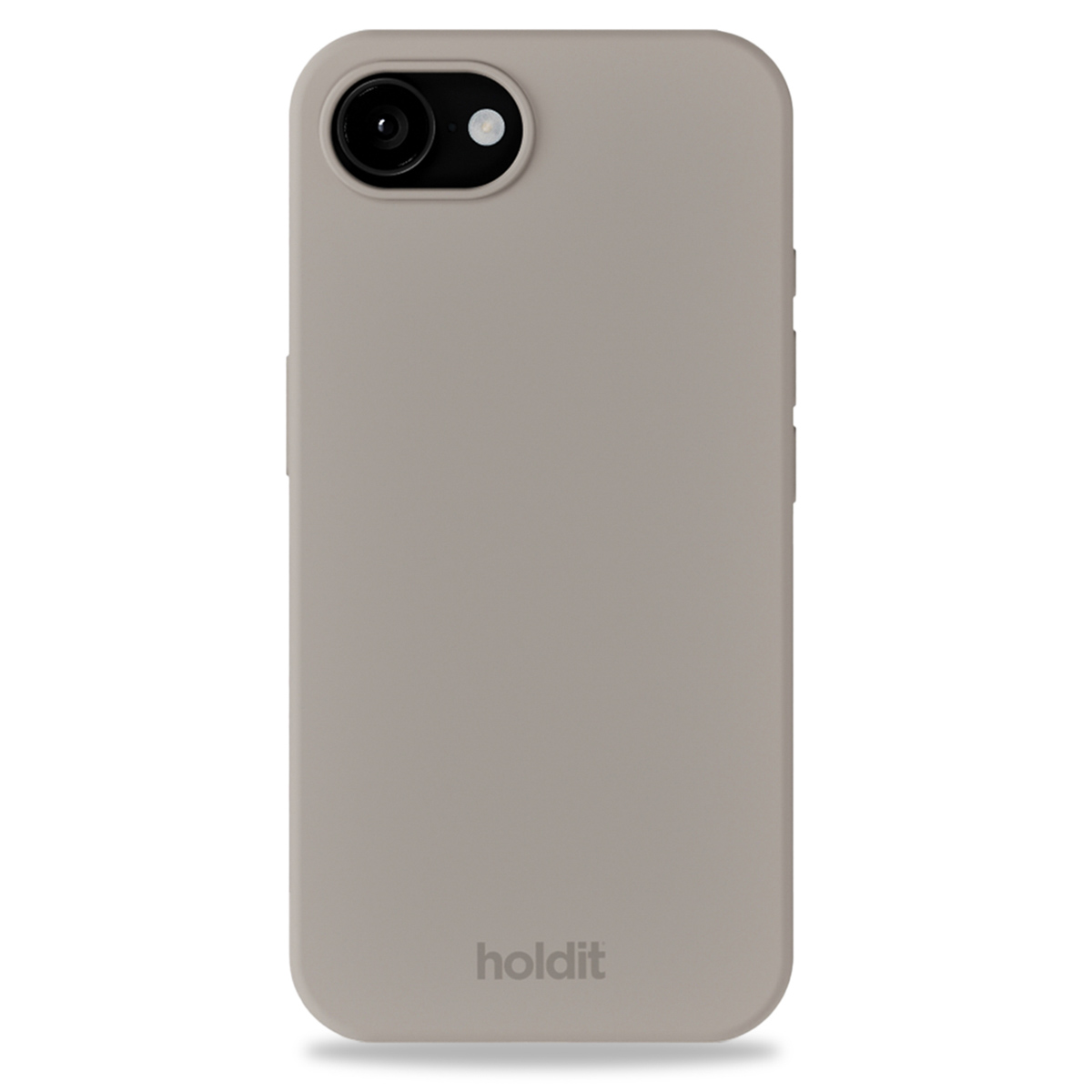 Holdit Silicone Case für das Apple iPhone 17e / 16e - Taupe