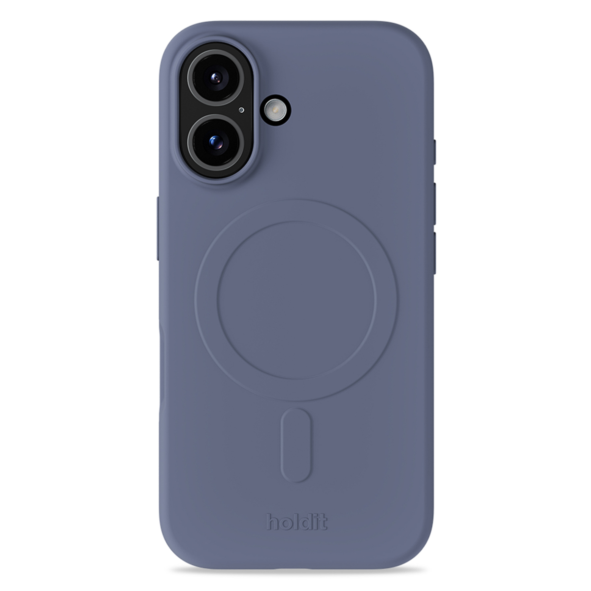 Holdit Soft MagSafe Case für das Apple iPhone 16 - Pacific Blue