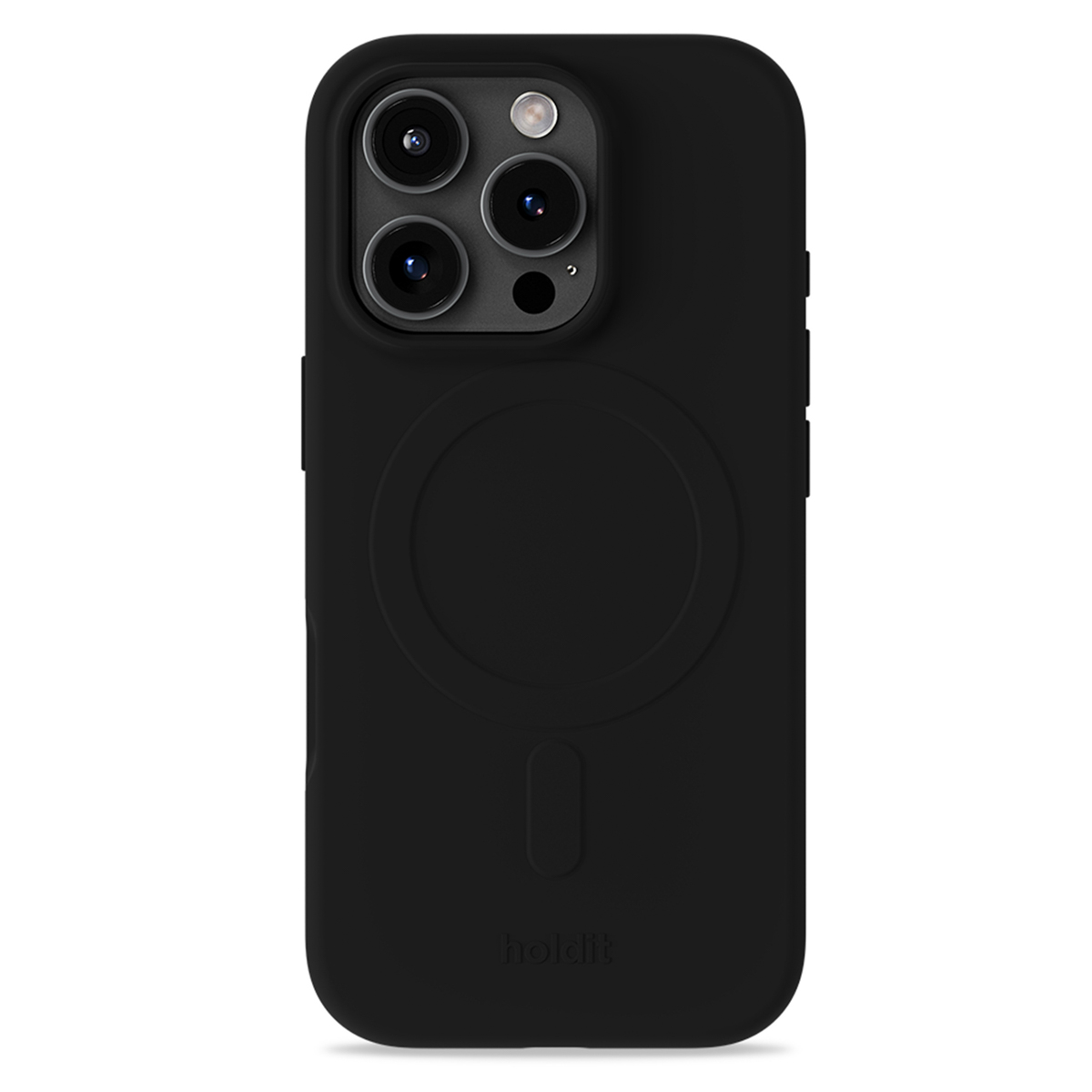Holdit Soft MagSafe Case für das Apple iPhone 16 Pro - Black