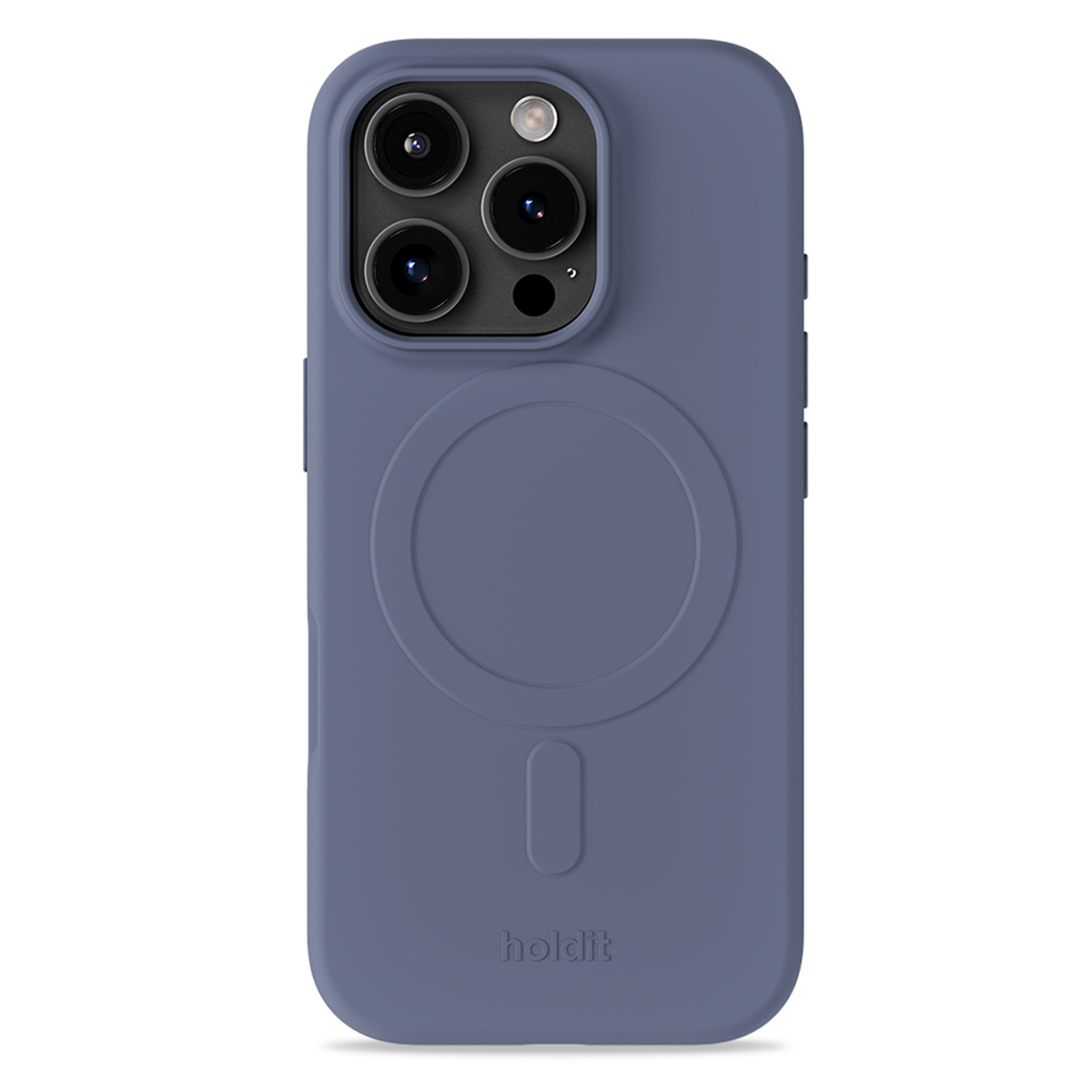 Holdit Soft MagSafe Case für das Apple iPhone 16 Pro - Pacific Blue