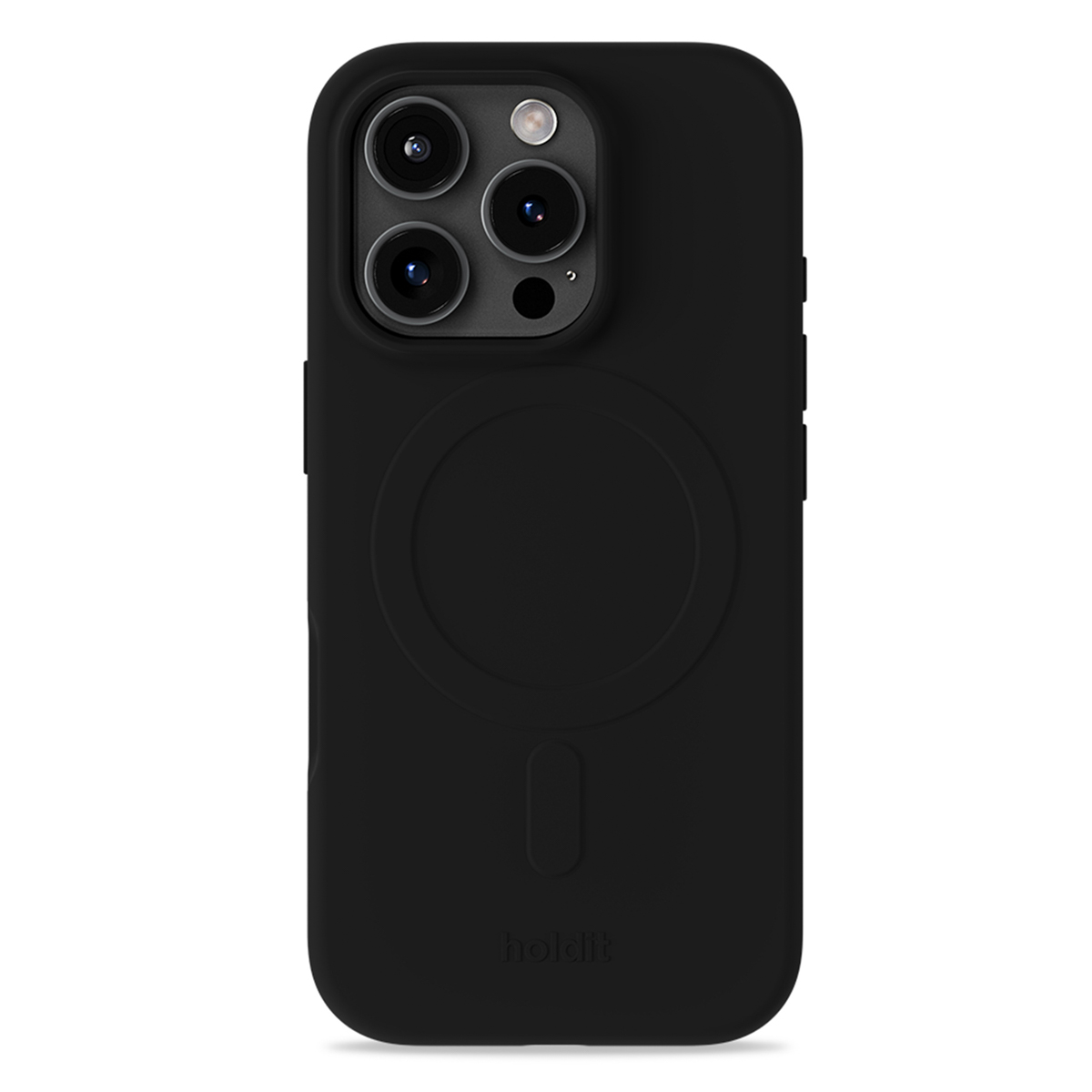 Holdit Soft MagSafe Case für das Apple iPhone 16 Pro Max - Black