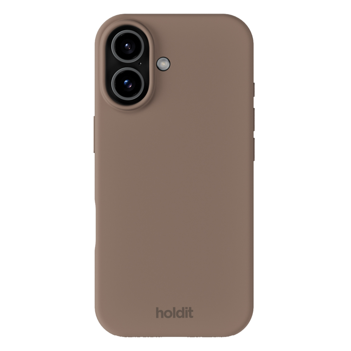 Holdit Silicone Case für das Apple iPhone 17 - Mocha Brown