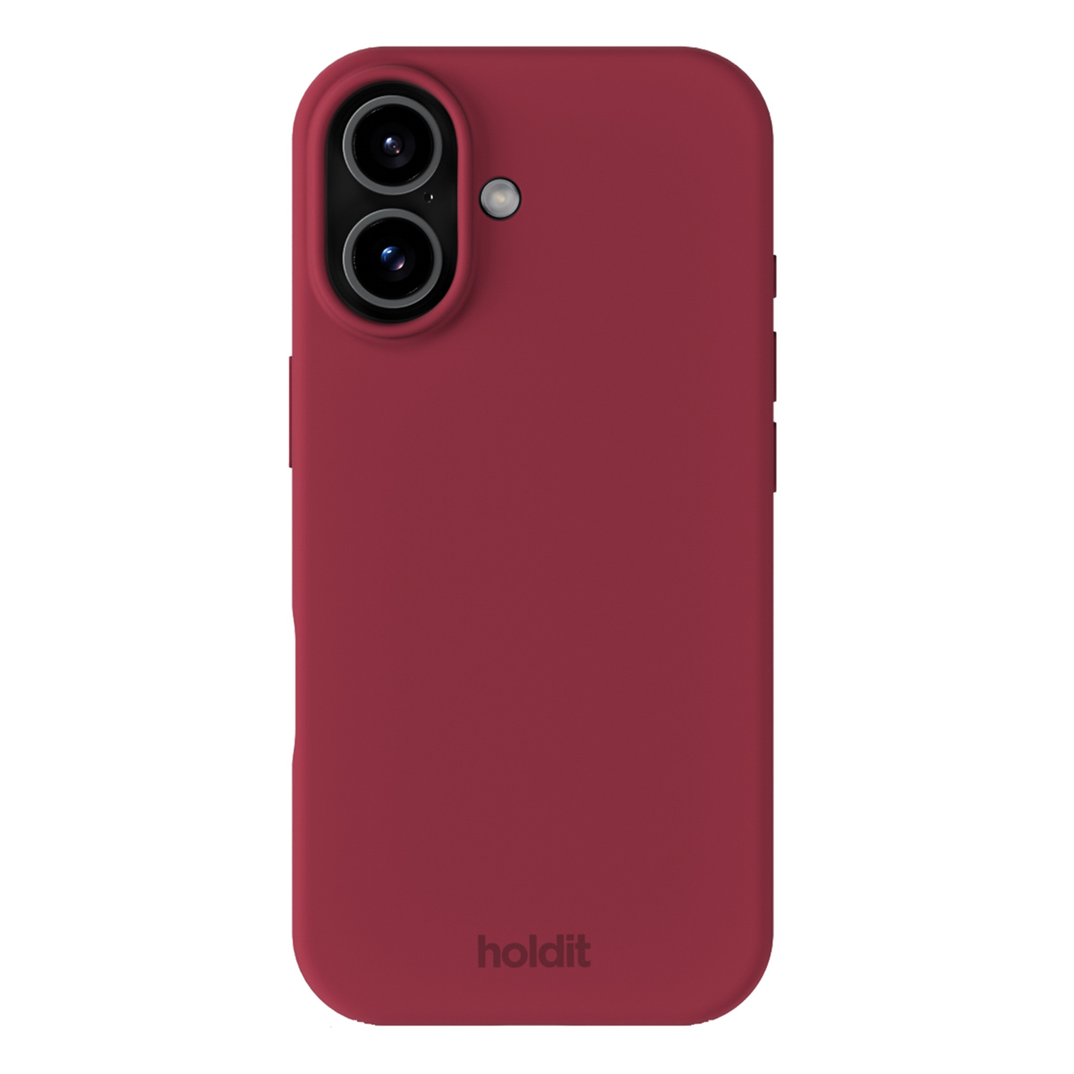 Holdit Silicone Case für das Apple iPhone 17 - Red Velvet