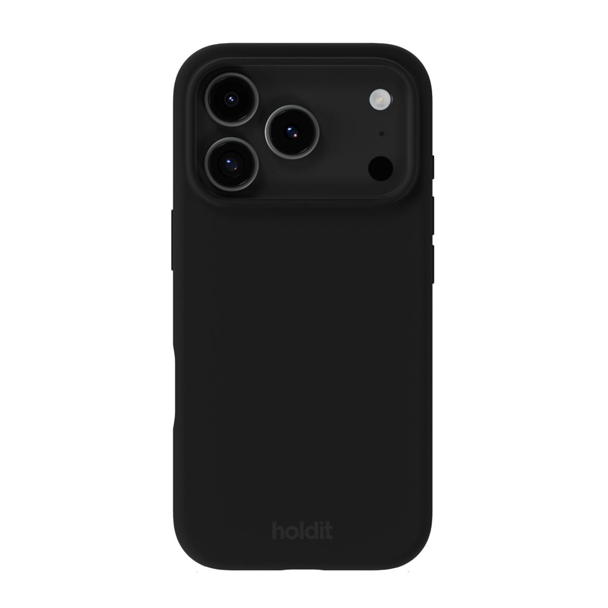 Holdit Silicone Case für das Apple iPhone 17 Pro Max - Schwarz
