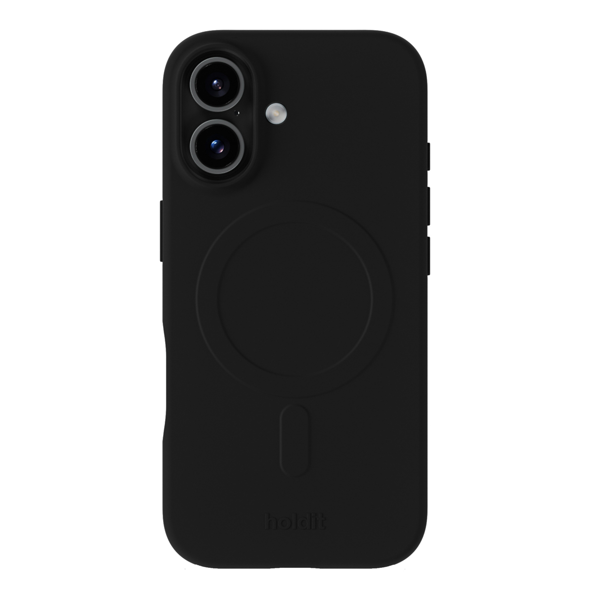 Holdit Soft MagSafe Case für das Apple iPhone 17 - Schwarz