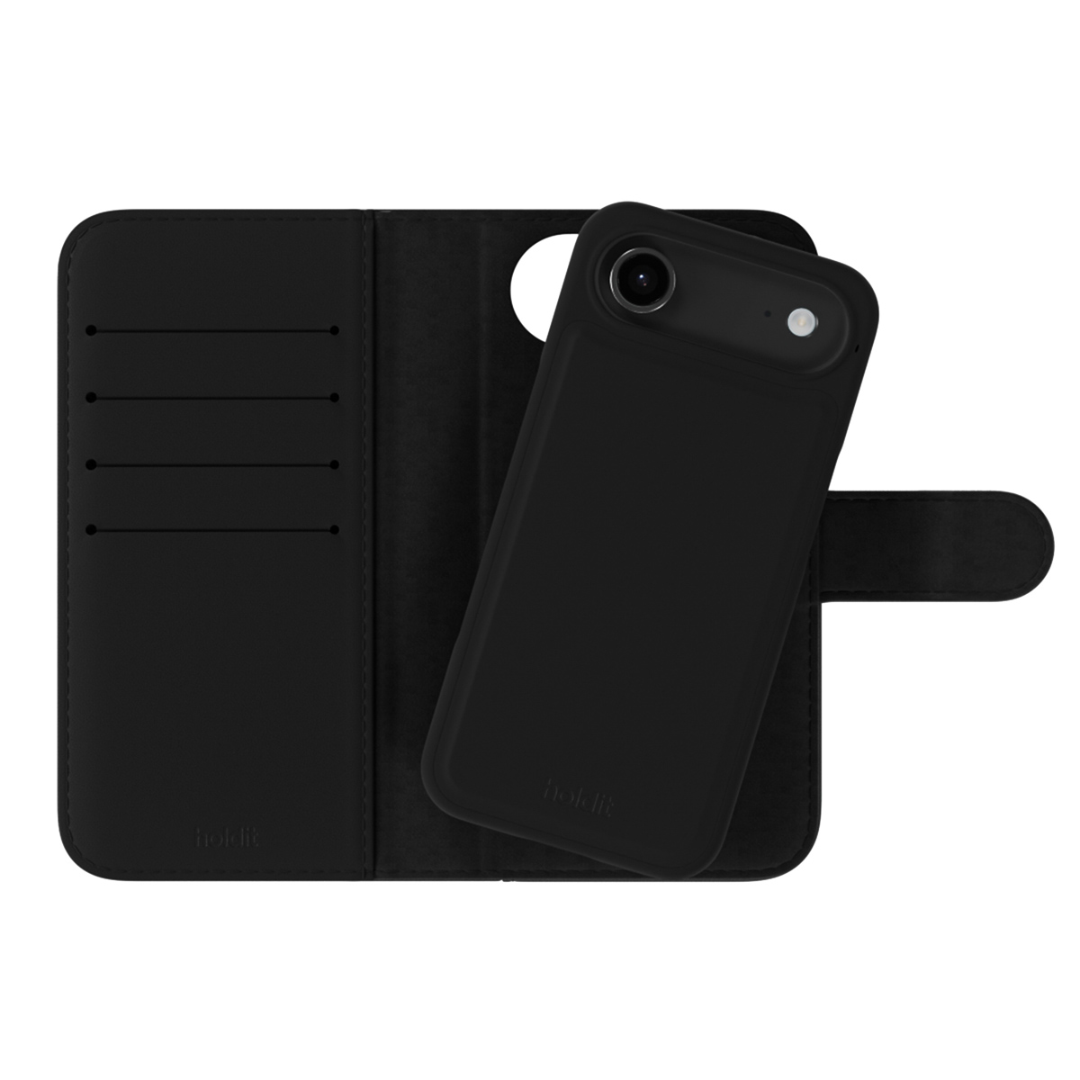 Holdit Wallet Case Magnet Plus für das Apple iPhone Air - Schwarz
