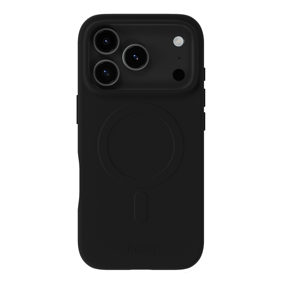 Holdit Soft MagSafe Case für das Apple iPhone 17 Pro - Schwarz