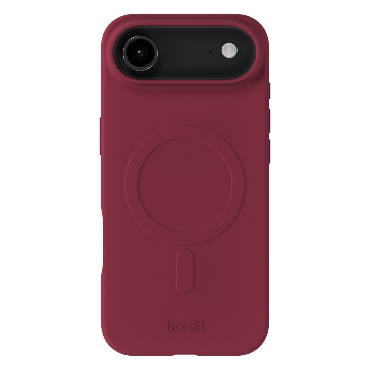 Holdit Soft MagSafe Case für das Apple iPhone Air - Red Velvet