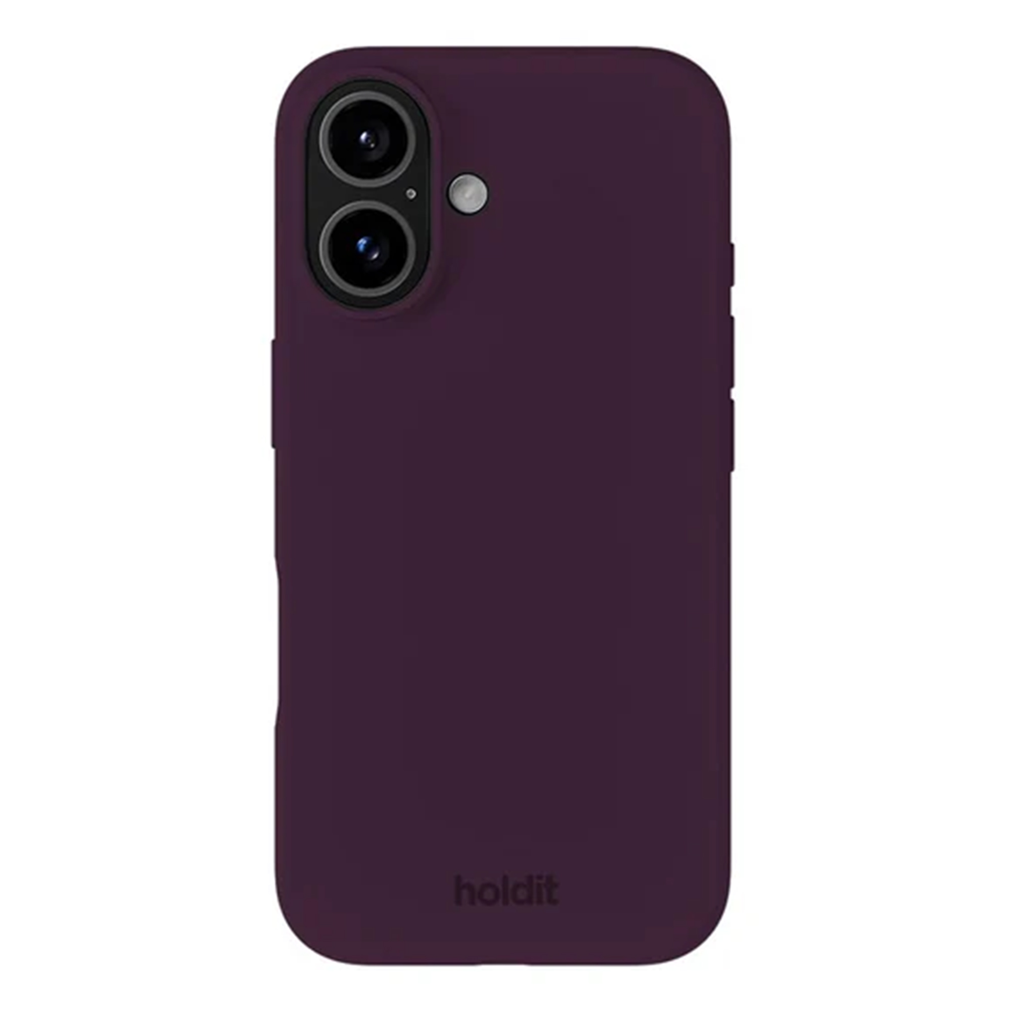 Holdit Silicone Case für das Apple iPhone 16 - Deep Plum
