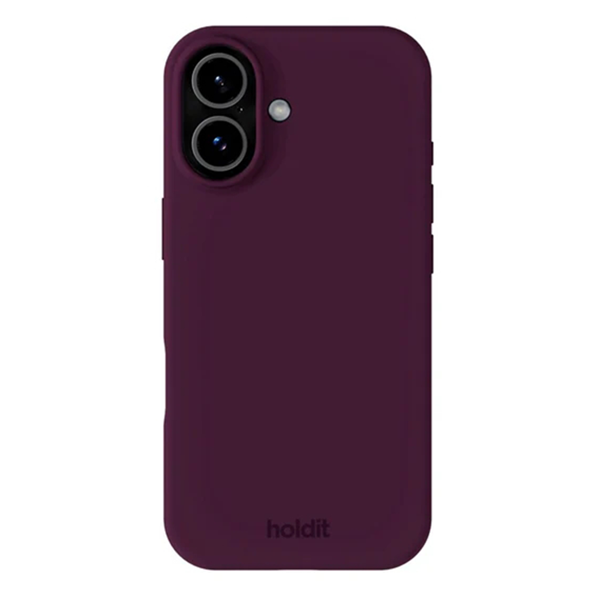 Holdit Silicone Case für das Apple iPhone 17 - Deep Plum