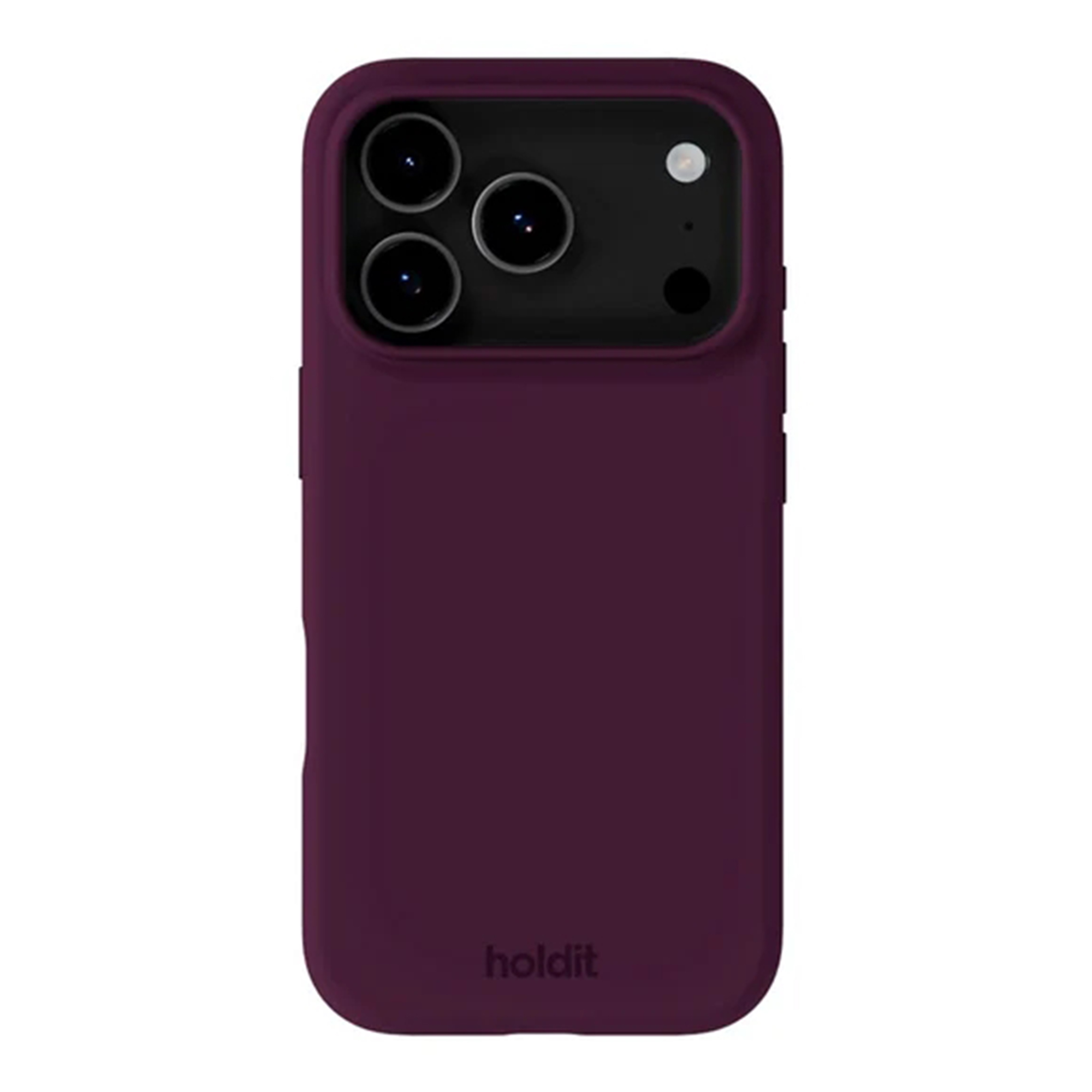 Holdit Silicone Case für das Apple iPhone 17 Pro Max - Deep Plum