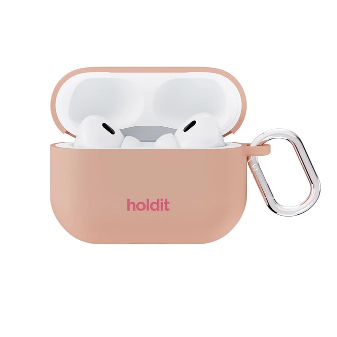 Holdit Solid Silicone Case für das Apple AirPods Pro / Pro 2 - Bare Pink