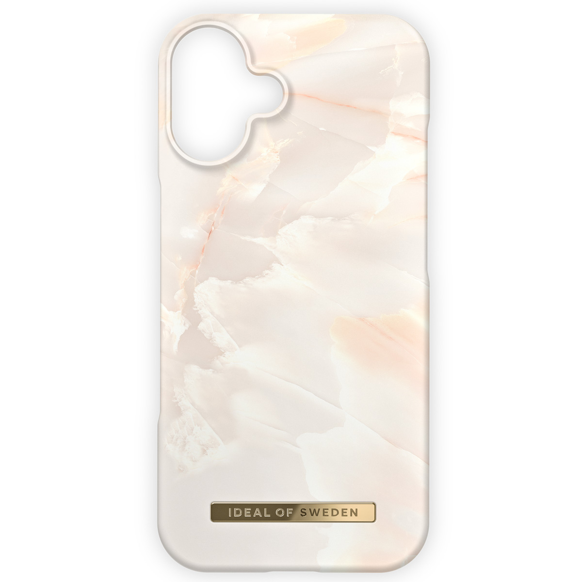 iDeal of Sweden Fashion Back Case für das Apple iPhone 16 - Rose Pearl Marble