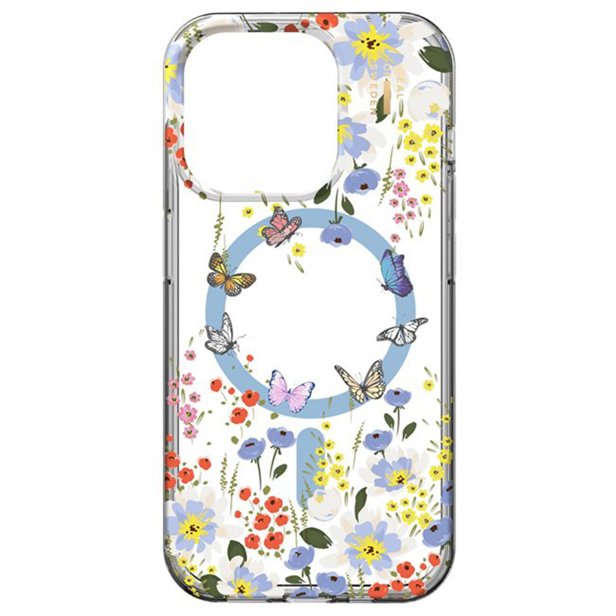 iDeal of Sweden Clear Case MagSafe für das Apple iPhone 15 Pro - Artistic Garden