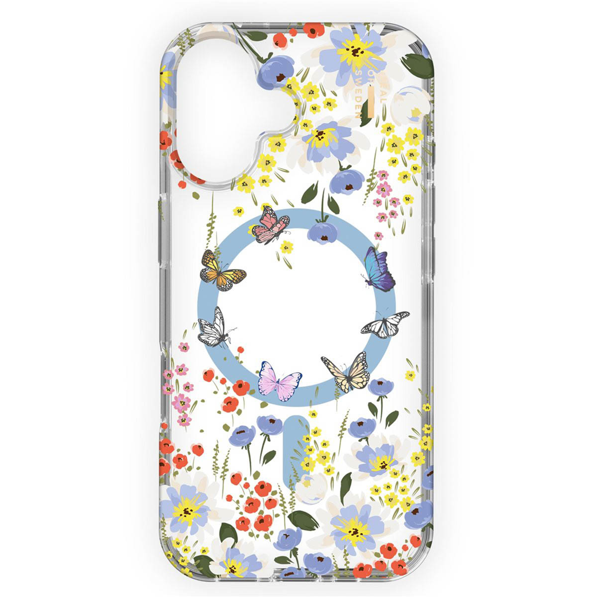 iDeal of Sweden Clear Case MagSafe für das Apple iPhone 16 - Artistic Garden