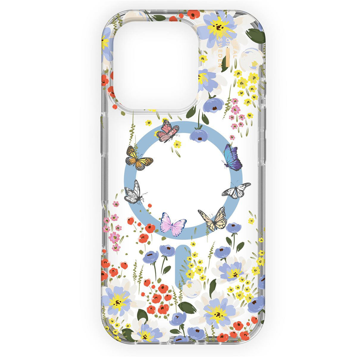 iDeal of Sweden Clear Case MagSafe für das Apple iPhone 16 Pro - Artistic Garden