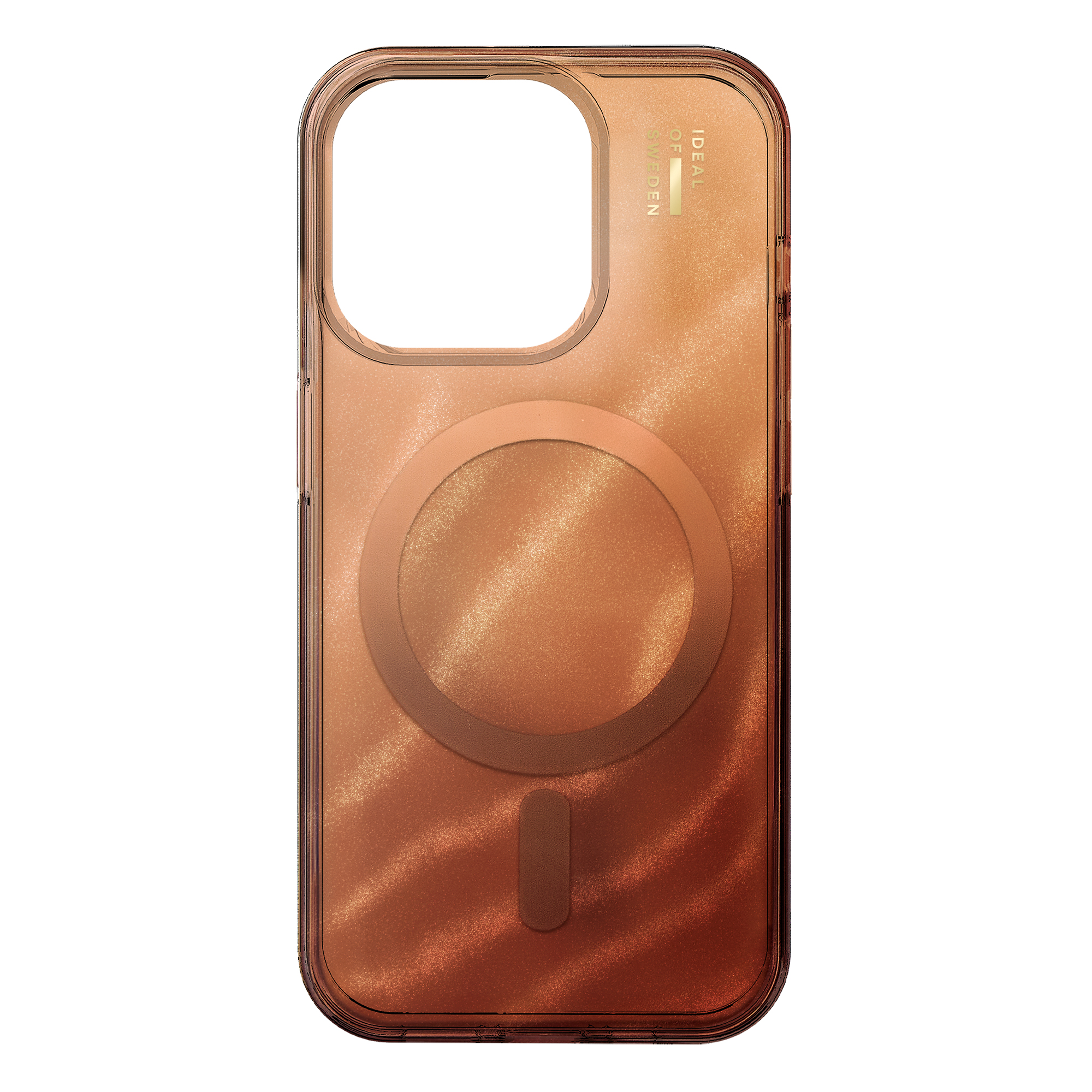iDeal of Sweden Clear Case MagSafe für das Apple iPhone 15 Pro - Mocha Mousse