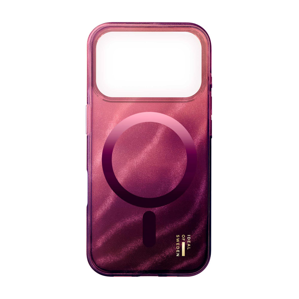 iDeal of Sweden Clear Case MagSafe für das Apple iPhone 17 Pro - Cherry Lacquer