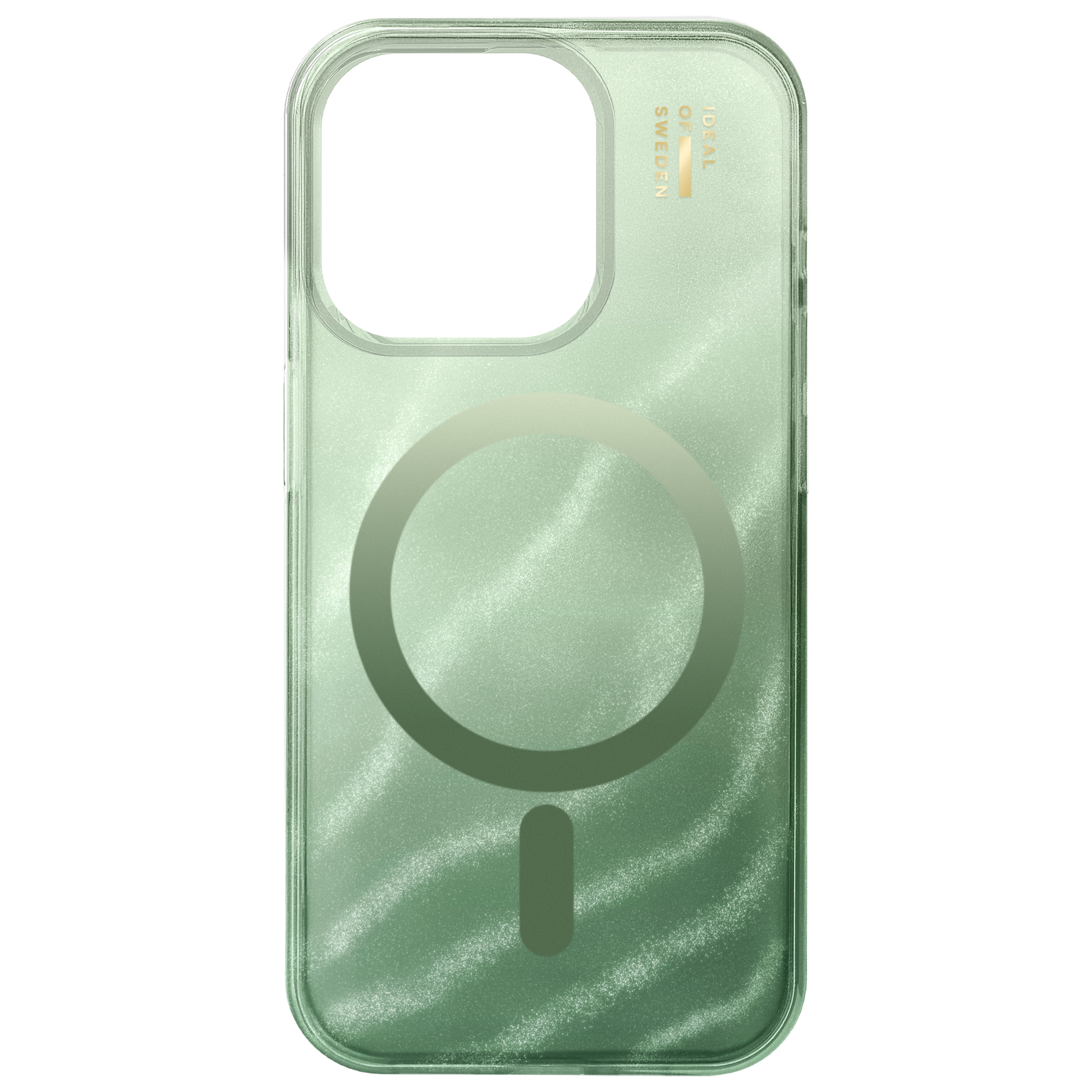 iDeal of Sweden Clear Case MagSafe für das Apple iPhone 15 Pro - Sage Green