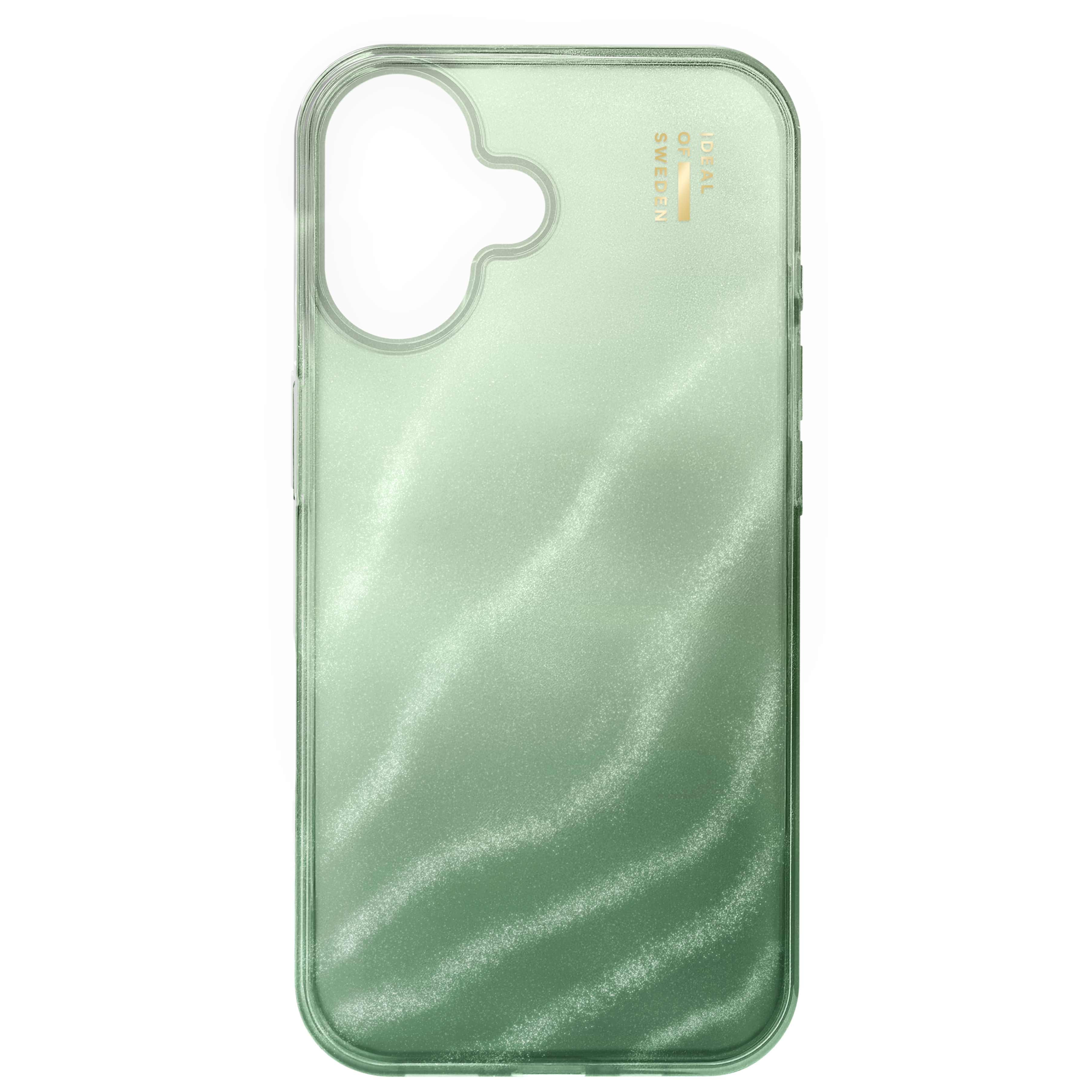 iDeal of Sweden Clear Case MagSafe für das Apple iPhone 16 - Sage Green