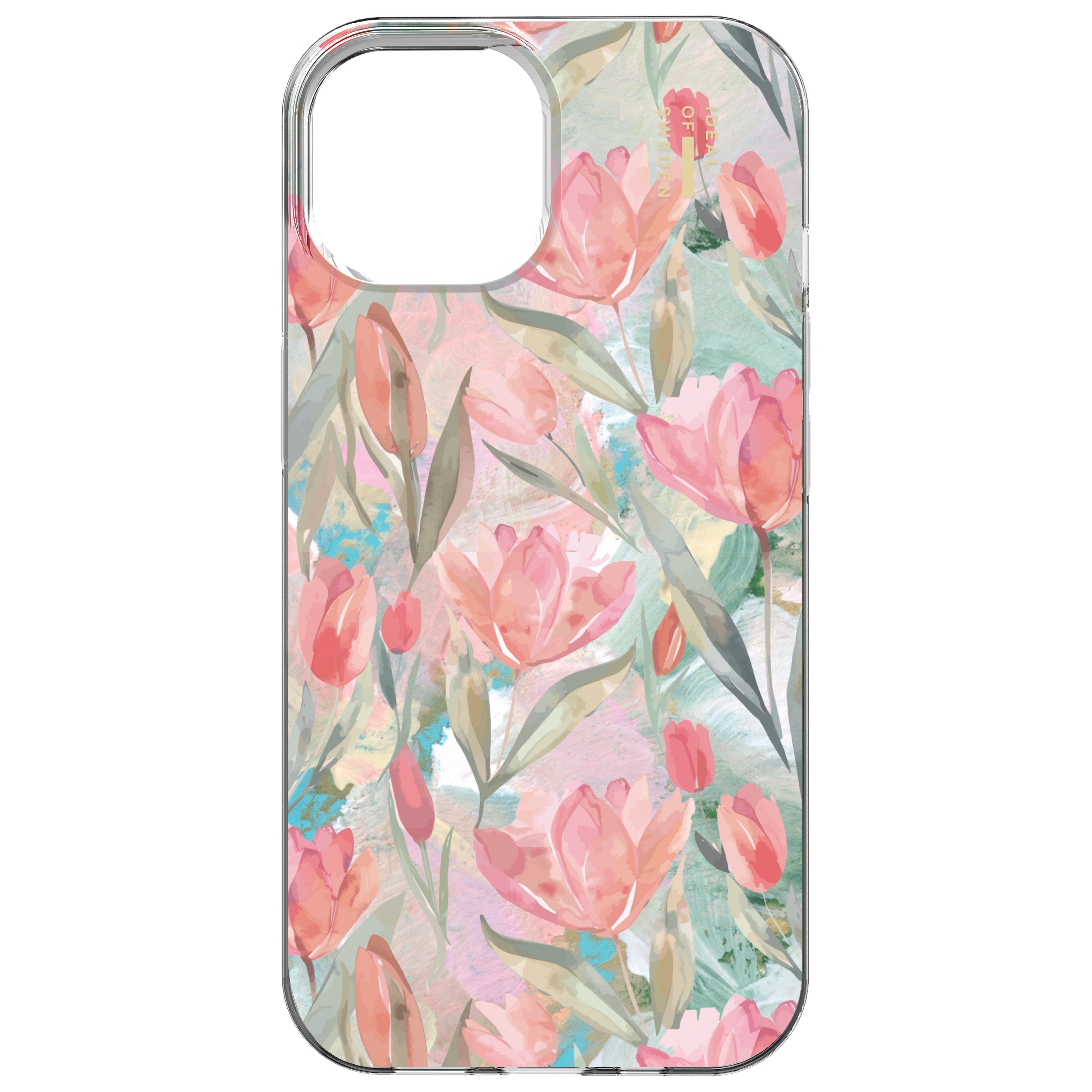 iDeal of Sweden Clear Case MagSafe für das Apple iPhone 17e / 16e / 15 / 14 / 13 - Tulip Bloom