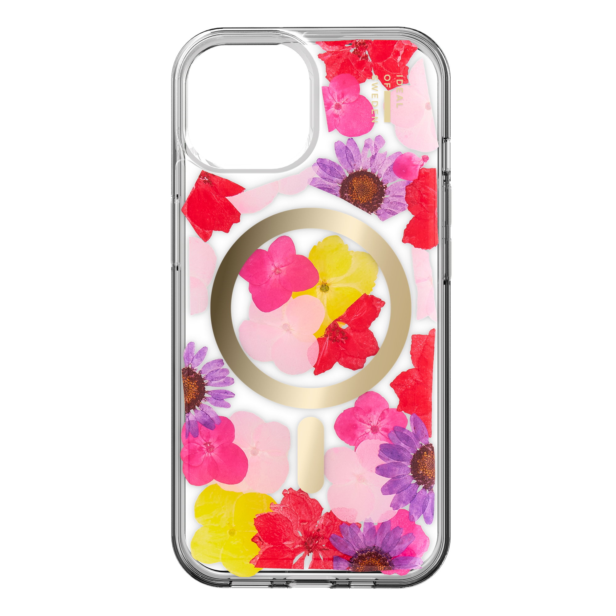 iDeal of Sweden Clear Case MagSafe für das Apple iPhone 17e / 16e / 15 / 14 / 13 - Tropical Floral