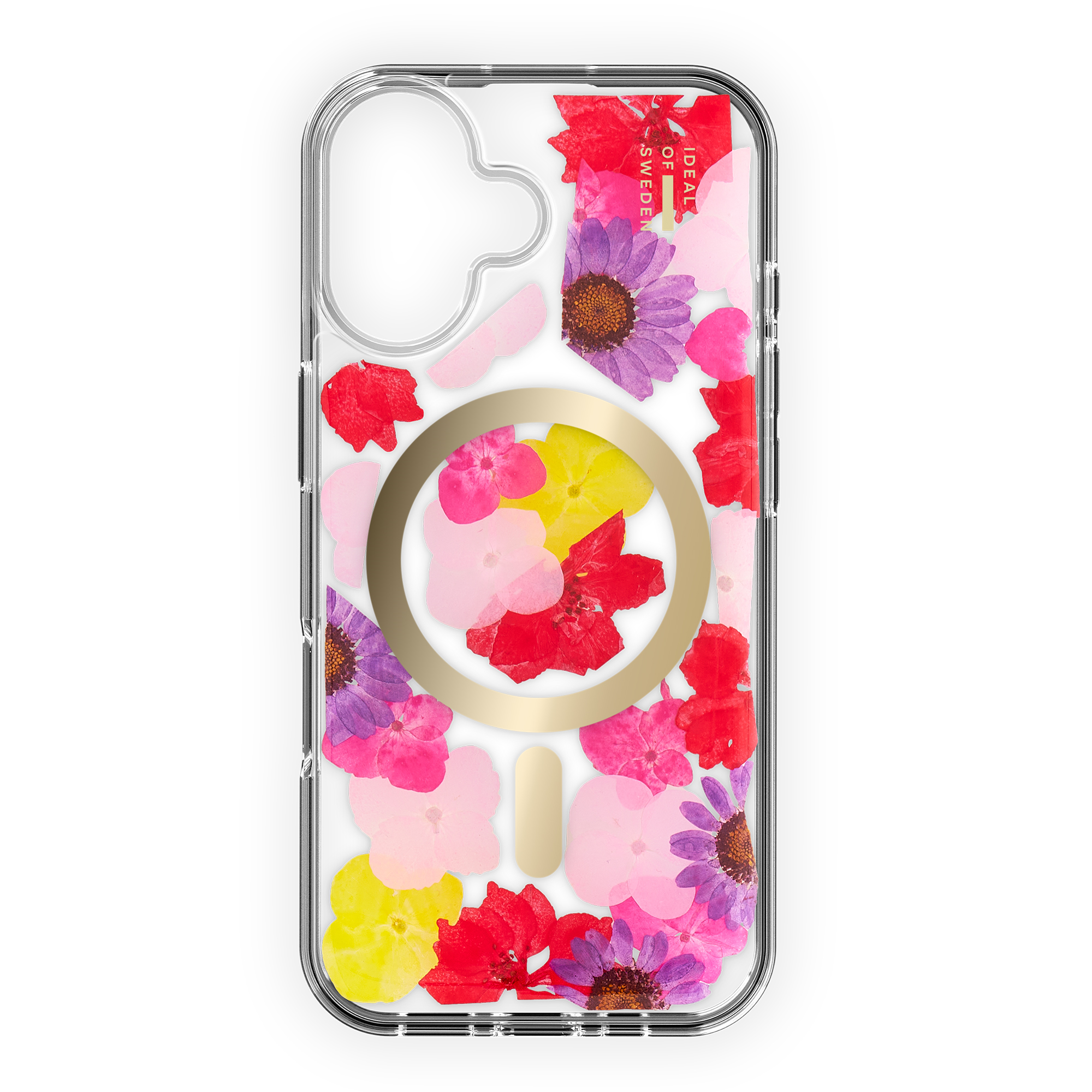 iDeal of Sweden Clear Case MagSafe für das Apple iPhone 16 - Tropical Floral